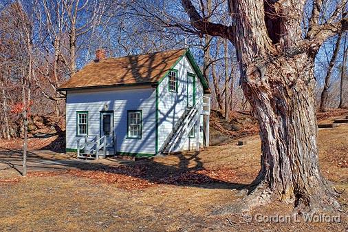 Lockmaster's Office_15174.jpg - Photographed beside the Rideau Canal at Chaffeys Locks, Ontario, Canada.